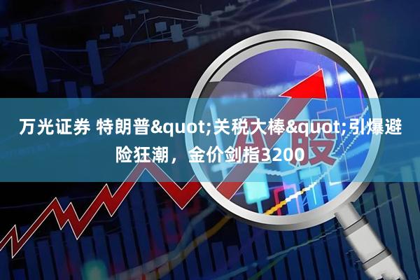 万光证券 特朗普&quot;关税大棒&quot;引爆避险狂潮，金价剑指3200